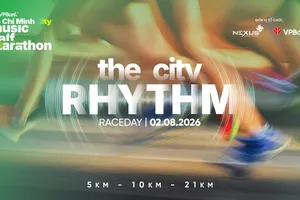 Giải chạy VPBank Ho Chi Minh City Music Half Marathon 2026 được chính thức tổ chức vào ngày 2-8-2026