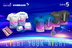 Chuẩn bị khai diễn Giải chạy đêm TPHCM Eximbank lần thứ 5