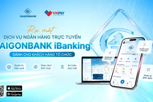 Ra mắt dịch vụ SAIGONBANK iBanking dành cho khách hàng tổ chức