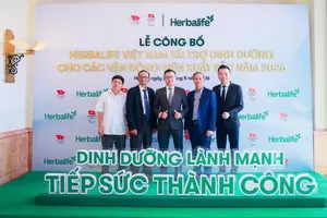 Herbalife Việt Nam tiếp tục tài trợ sản phẩm dinh dưỡng cho vận động viên xuất sắc năm 2026
