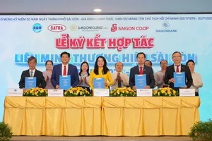 Các đơn vị thực hiện ký kết thành lập Liên minh Thương hiệu Sài Gòn