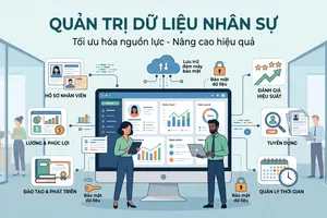 Đồng hàng cùng doanh nghiệp trong quản trị dữ liệu nhân sự và hợp đồng lao động điện tử