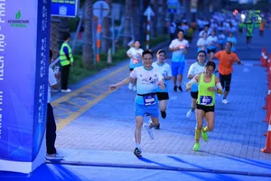 Các vận động viên hoàn thành cự ly 25 km