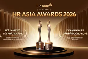 LPBank lập "cú đúp" tại lễ trao giải HR Asia 2026