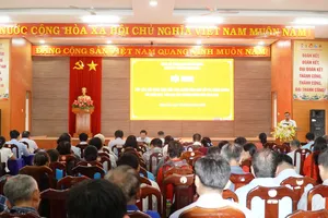 Toàn cảnh Hội nghị tiếp xúc, đối thoại giữa người đứng đầu cấp ủy, chính quyền phường Đông Hòa với nhân dân
