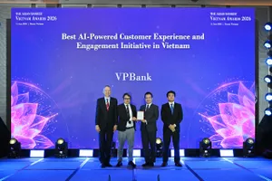 VPBank được The Asian trao giải “Sáng kiến ứng dụng AI xuất sắc trong nâng cao trải nghiệm và gắn kết khách hàng”
