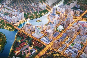 Phối cảnh đô thị Phú Mỹ Hưng giai đoạn 2.0