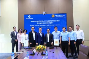 Ngân hàng Shinhan Việt Nam và Công ty Quản lý và Kinh doanh Chợ Bình Điền đã ký kết Biên bản ghi nhớ hợp tác ngày 8-9