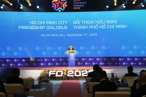 Ông Nguyễn Lộc Hà, Phó Chủ tịch Thường trực Uỷ ban Nhân dân TPHCM phát biểu chỉ đạo tại Hội nghị