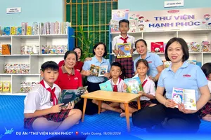 Khép lại hành trình dự án “Thư viện Hạnh phúc”