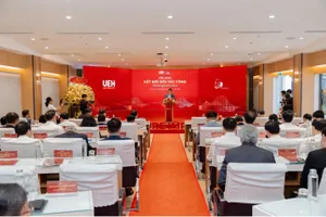 Toàn cảnh Hội nghị Kết nối đối tác khu vực công 2026 tại UEH - Ảnh: UEH