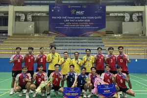 Bóng chuyền nam Đại học Trà Vinh khẳng định bản lĩnh trên sân đấu