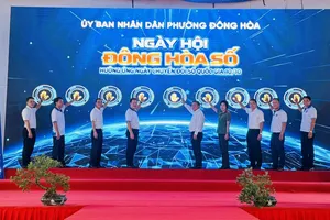 Nghi thức phát động Ngày hội Đông Hòa số với chủ đề “Đông Hòa số - 10 ngày hành động”