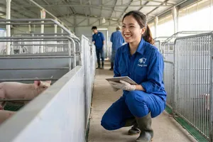 Trang Linh chăn nuôi heo tuần hoàn đạt hiệu quả cao