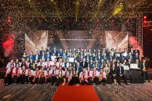 Đại diện các đơn vị được vinh danh tại VPA 2026