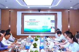 Chương trình giám sát thường niên của Hội đồng thành viên Tập đoàn họp trực tiếp tại trụ sở PV Drilling và trực tuyến từ Hà Nội
