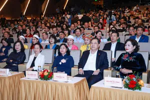 Các đại biểu tham dự chương trình phát động Tháng cao điểm “Vì người nghèo” năm 2026