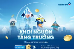 VietinBank triển khai chương trình “Khơi nguồn tăng trưởng”, lãi suất ưu đãi chỉ từ 6%/năm