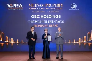 OBC Holdings được vinh danh ở hạng mục “Thương hiệu triển vọng” trong lĩnh vực phát triển bất động sản theo định hướng giá trị thực