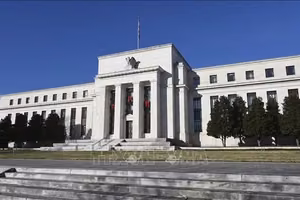 美国联邦储备委员会（Fed）位于华盛顿特区的总部。图：共同社／越通社