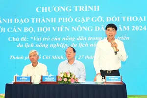  Lãnh đạo TPHCM đối thoại với nông dân, tìm hướng phát triển nông nghiệp kết hợp du lịch