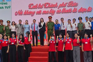 Tuổi trẻ TPHCM xung kích trong cuộc chiến chống ma túy và thuốc lá điện tử 