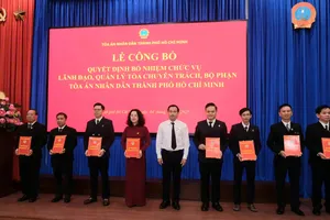 TAND TPHCM điều động, bổ nhiệm nhiều nhân sự