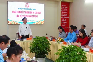 Lãnh đạo Thành ủy TPHCM khảo sát hoạt động phường Sài Gòn, Gia Định, Chợ Lớn