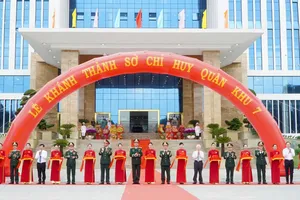 Khánh thành dự án xây dựng Sở Chỉ huy Quân khu 7