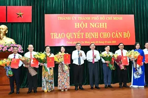 TPHCM điều động, chỉ định nhiều cán bộ cấp xã