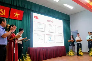 6 phường, xã thực hiện nghi thức ký kết