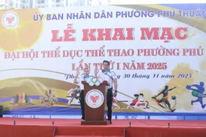 Gần 500 lượt vận động viên tranh tài tại Đại hội thể dục thể thao 