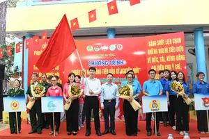 Phường An Đông ra quân các đội hình hỗ trợ công tác bầu cử