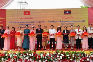 Khánh thành dự án tu bổ, tôn tạo Khu di tích lịch sử Chủ tịch Hồ Chí Minh tại tỉnh Savannakhet (Lào)