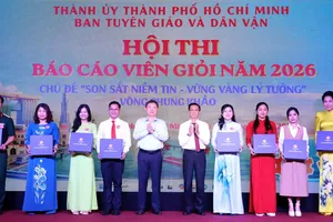 TPHCM: 31 thí sinh tranh tài báo cáo viên giỏi năm 2026