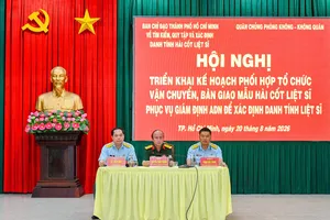 TPHCM vận chuyển hơn 7.100 mẫu hài cốt liệt sĩ bằng máy bay quân sự 
