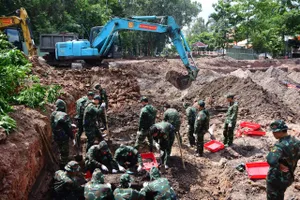 Đã quy tập 564 bộ hài cốt liệt sĩ tại Công viên Lê Thị Riêng