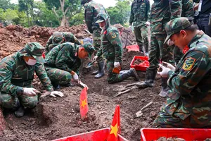 Ngày 14-10, TPHCM tổ chức truy điệu, an táng hài cốt liệt sĩ quy tập tại Công viên Lê Thị Riêng