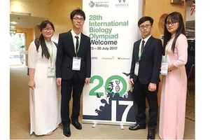 Đội tuyển thi Olympic sinh học quốc tế 2017