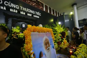 Hôm nay, thầy Văn Như Cương về thăm học trò lần cuối