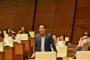 Bộ trưởng Bộ GT-VT Nguyễn Văn Thể. Ảnh: VIẾT CHUNG