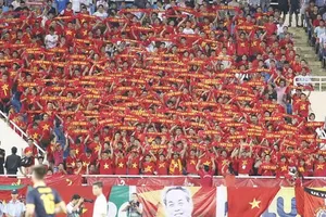 CĐV đội tuyển Việt Nam. Ảnh: DŨNG PHƯƠNG