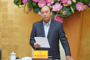 Thủ tướng yêu cầu người dân ở tại nhà, chỉ ra ngoài trong trường hợp thật cần thiết. Ảnh:  VGP