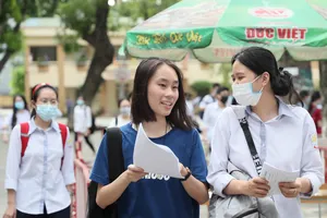 Thí sinh dự thi tốt nghiệp THPT 2020  ​