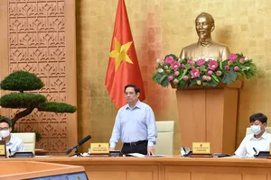 Thủ tướng yêu cầu công tác quy hoạch phải đặt lợi ích quốc gia, dân tộc lên trên hết. Ảnh: VIẾT CHUNG