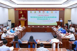 Quang cảnh Hội nghị MTTQ chiều 25-8