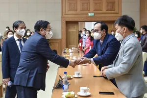 Thủ tướng Phạm Minh Chính gặp mặt đại diện nhà giáo, cán bộ quản lý giáo dục tiêu biểu  ​