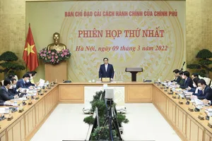 Cải cách hành chính phải được thúc đẩy để góp phần chống tiêu cực, sách nhiễu, tham nhũng  ​