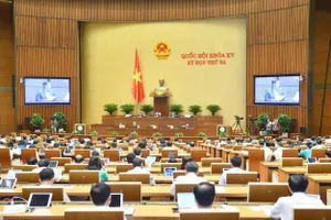 Quang cảnh phiên họp chiều  2-6. Ảnh: QUANG PHÚC