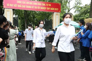 Thí sinh dự thi tốt nghiệp THPT 2022. Ảnh: QUANG PHÚC